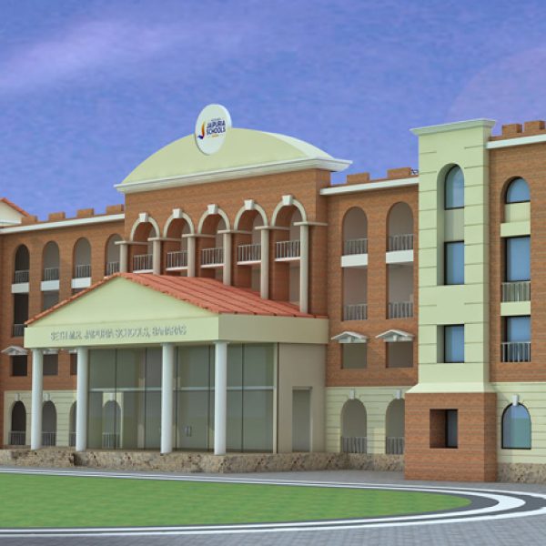 Seth M.R. Jaipuria School, Parao campus building, Varanasi